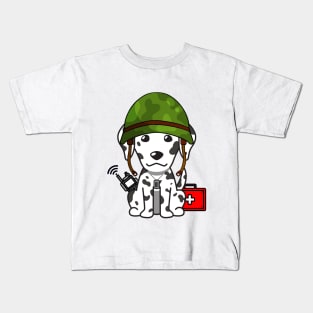 Medic Dalmatian Kids T-Shirt